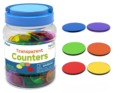 Counters Transparent - Math Learning Manipulatives – Wonder Tribe
