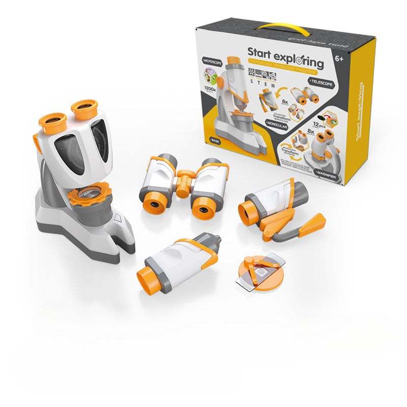 Microscope Set 16pcs - Kids Science Exploration Kit – Wonder Tribe