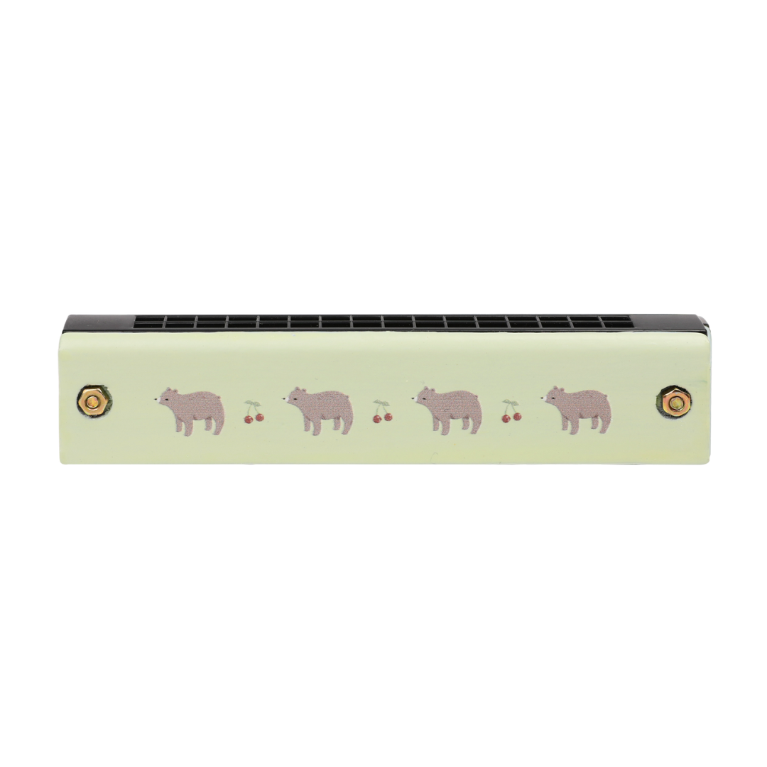 Harmonica - Green Bear