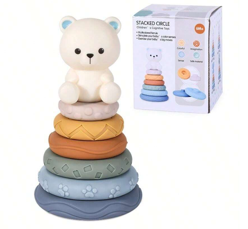 Bear Stack Tower Circle Stacking Tower Polar Bear – Wonder Tribe
