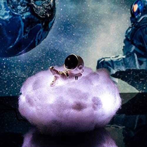 Cloud astronaut lamp deals
