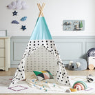 Blue Top Dot Teepee
