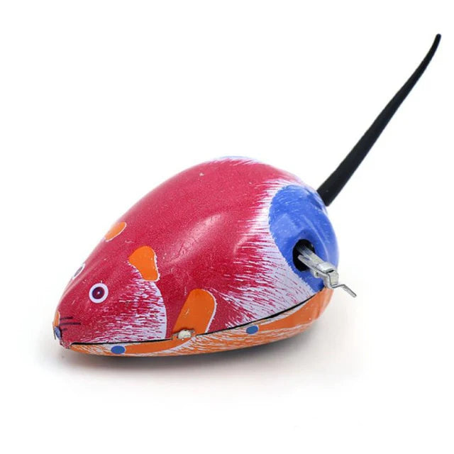 Wind Up Tin Mouse - Classic Mechanical Toy | Wonder Tribe